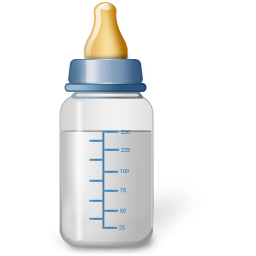Regular Baby Bottle Icon 256x256 png